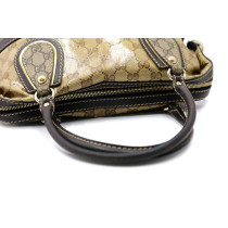 Gucci Bauletto Crystal Beige