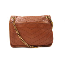 Saint Laurent Niki Pelle Cognac