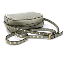 Valentino Camera Bag Pelle Grigia