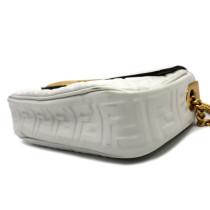 Fendi Baguette Pelle Bianca