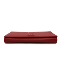 Saint Laurent Clutch Belle de Jour Pelle Rossa