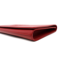 Saint Laurent Clutch Belle de Jour Pelle Rossa