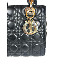 Dior Lady Dior M Pelle Nera