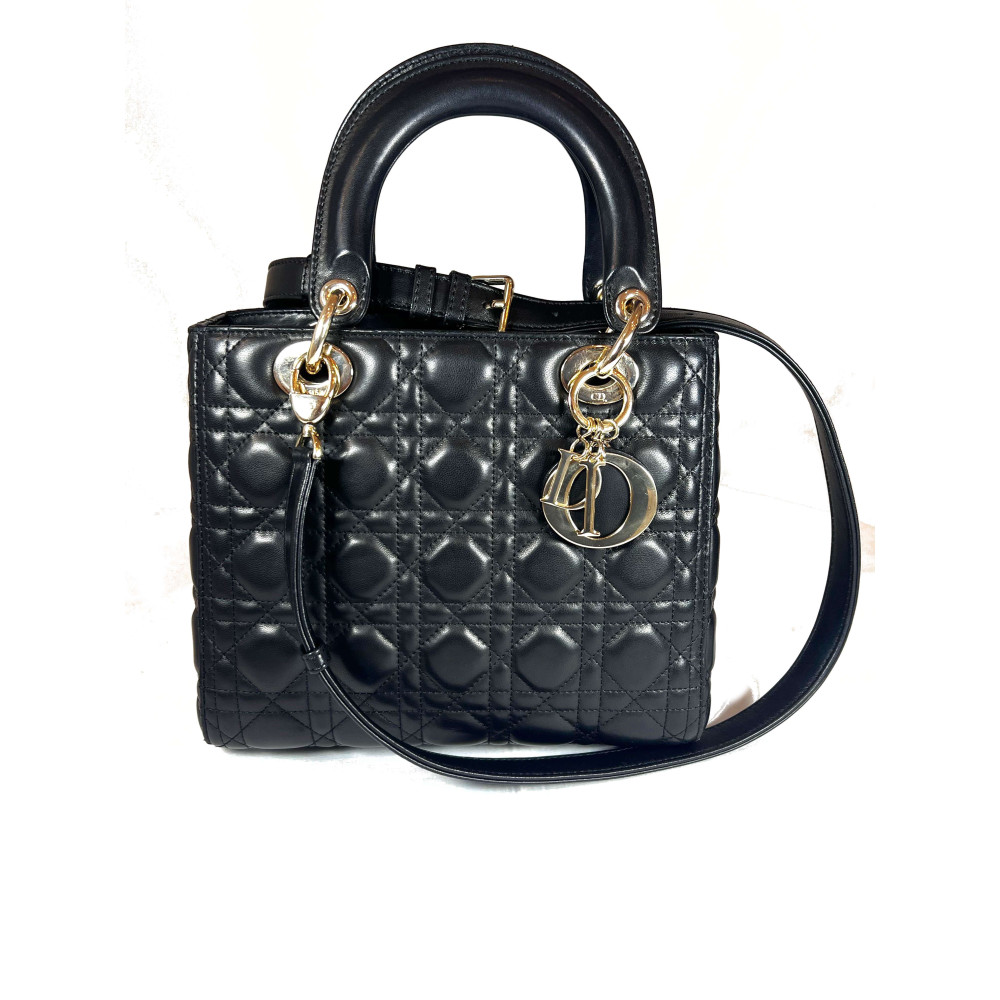 Dior Lady Dior M Pelle Nera