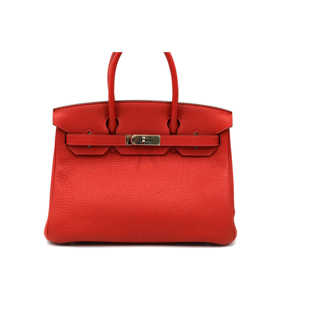 Hermes Birkin 30 Pelle Rossa