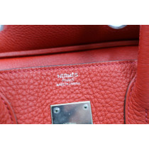 Hermes Birkin 30 Pelle Rossa