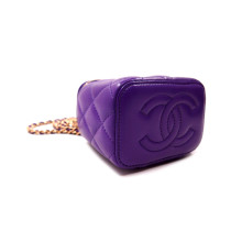 Chanel Vanity Mini Pelle d'Agnello Viola