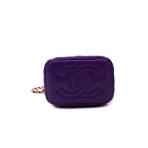 Chanel Vanity Mini Pelle d'Agnello Viola