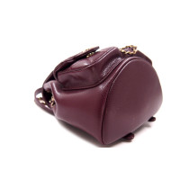 Chanel Zaino Mini Duma 25 P Pelle Caviar Borgogna