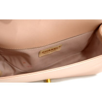 Chanel Le Boy Media Tweed Rosa