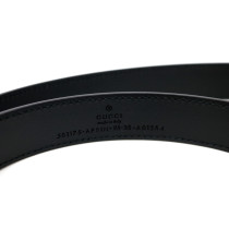 Gucci Cintura Marmont Pelle Nera