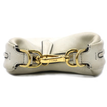 Fendi Pochette Mini Pelle Crema