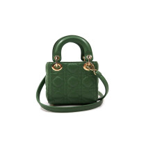 Dior Lady Dior Micro Pelle Verde Salvia