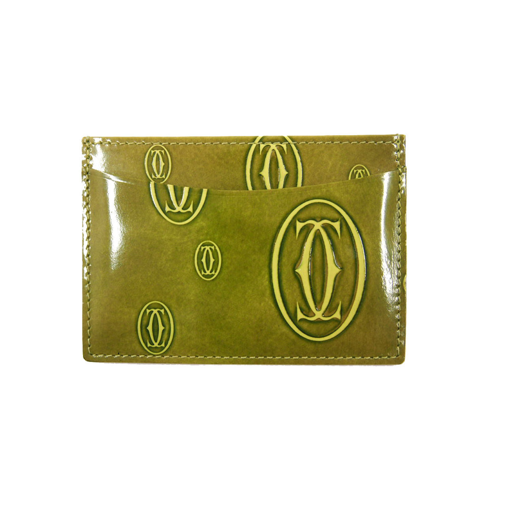 Cartier Portacarte Vernis Verde