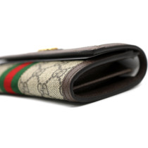 Gucci Portafoglio Ophidia GG Beige