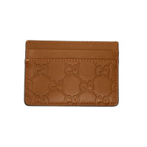 Gucci Portacarte Pelle Marrone
