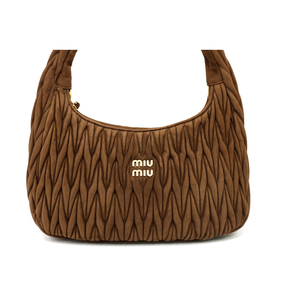 Miu Miu Wander Pelle Marrone