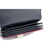 Fendi Portacarte Peekaboo Pelle Grigia