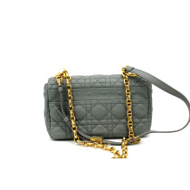 Dior Caro Piccola Pelle Grigia