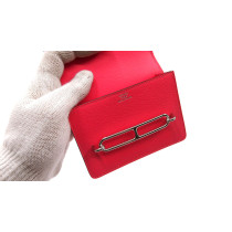 Hermes Portafoglio Raulis Slim Pelle Rosè Azalèe