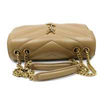 Saint Laurent Lou Lou Small Pelle Marrone