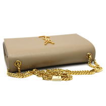 Saint Laurent Kate Pelle d'Agnello Beige