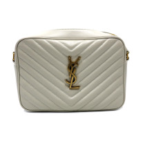 Saint Laurent Camera Bag Pelle Bianca