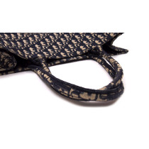 Dior Book Tote Tela Oblique Blu