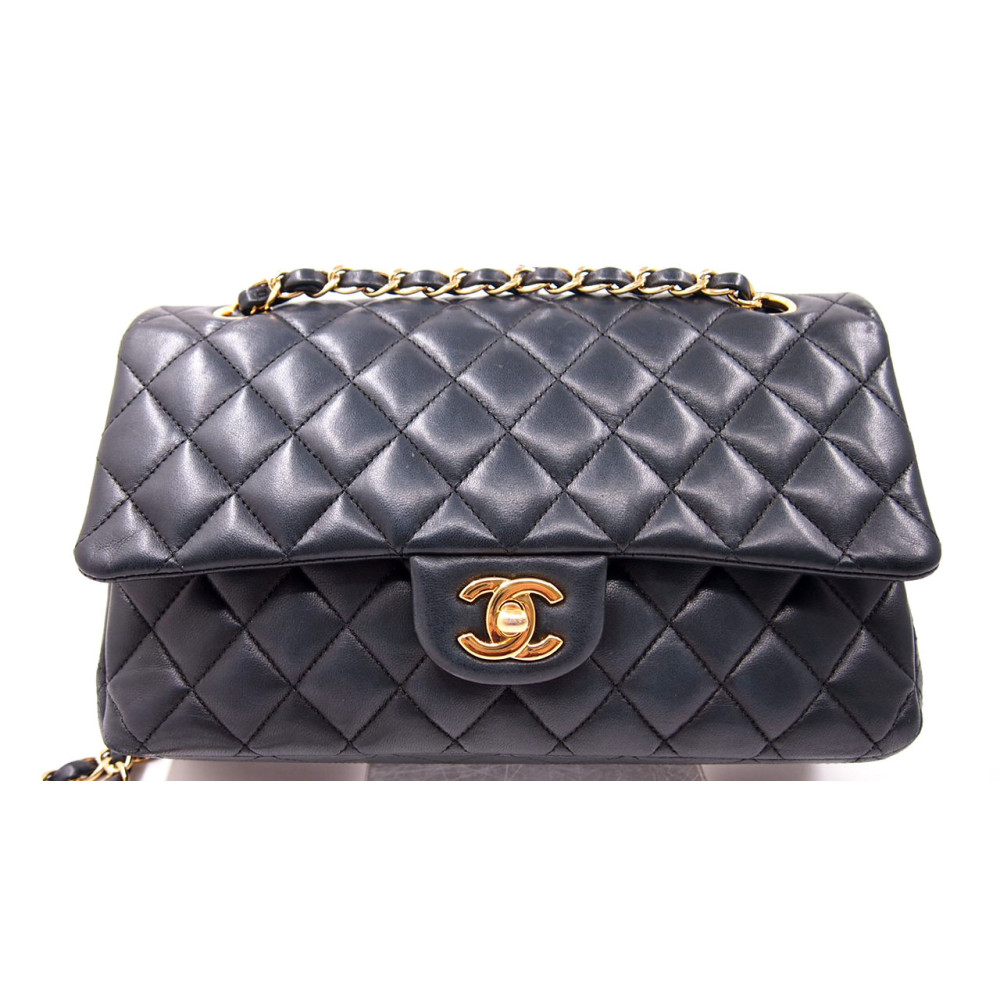 Chanel Timeless Pelle Blu Notte