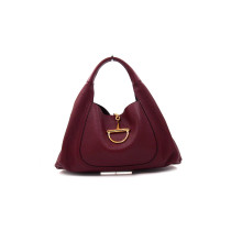 Gucci Soft Bit Maxi Pelle Bordeaux