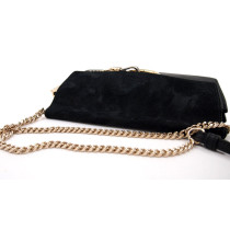 Chloe Faye Pelle e Camoscio Nero