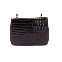 Gucci Pochette Vintage Cocco Marrone