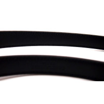 Saint Laurent Cintura Pelle Bordeaux