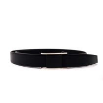 Saint Laurent Schwarzer Ledergürtel
