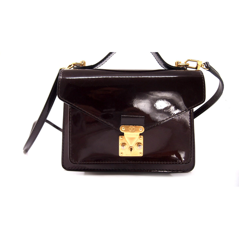 Louis Vuitton Monceau Vernis Bordeaux