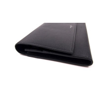 Saint Laurent Portafoglio Maxi Pelle Nera