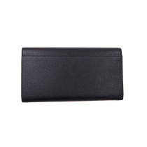 Saint Laurent Portafoglio Maxi Pelle Nera