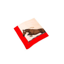 Gucci Foulard Seta Bianca e Rossa