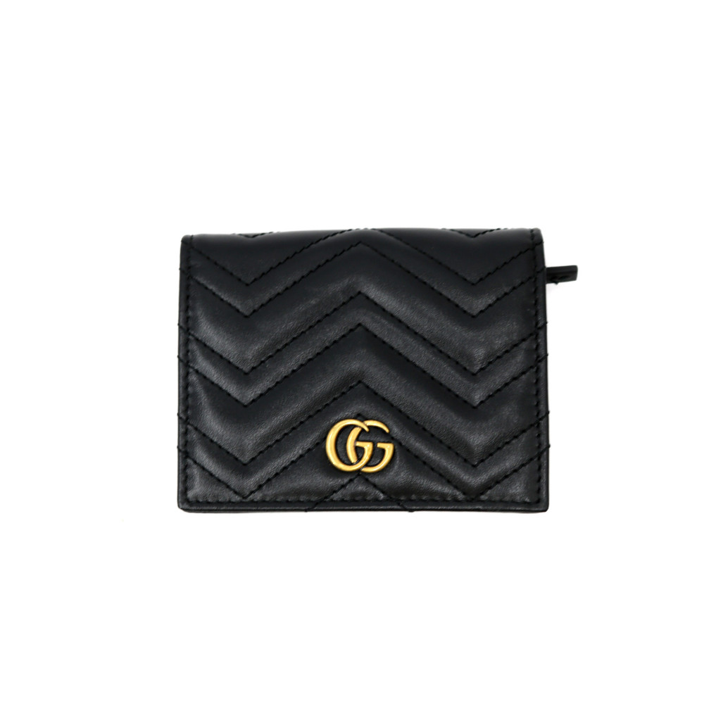 Gucci Portafoglio Marmont Pelle Nera