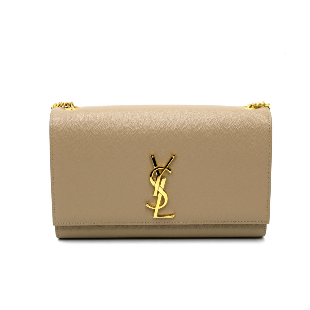 Saint Laurent Kate Pelle Beige