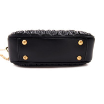 Miu Miu Arcadie Mini Matelasse Pelle Nera