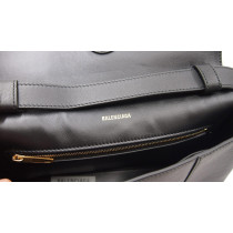 Balenciaga Downtown Shoulder Bag XS Pelle Nera