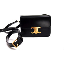 Celine Triomphe Pelle Nera