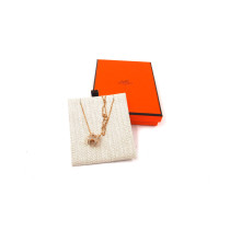 Hermes Collana Pop H Metallo Marron Glacè