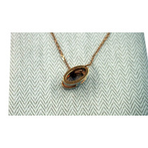 Hermes Collana Pop H Metallo Marron Glacè