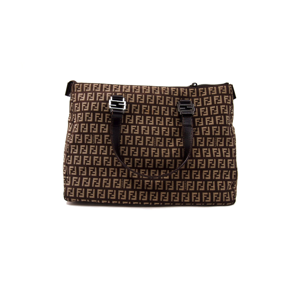 Fendi Tote Bag Zucchino Marrone