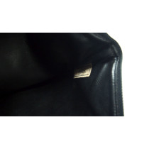 Fendi Pochette, Porta Pc, Porta documenti Tela Pequin Marrone e Nero