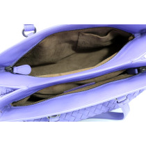 Bottega Veneta Shopping Pelle Intrecciata Viola