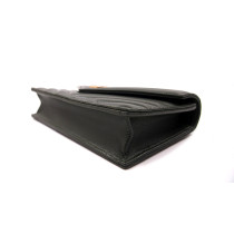 Saint Laurent Cassandre Mini Pelle Verde