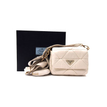 Prada System Small Pelle Bianca